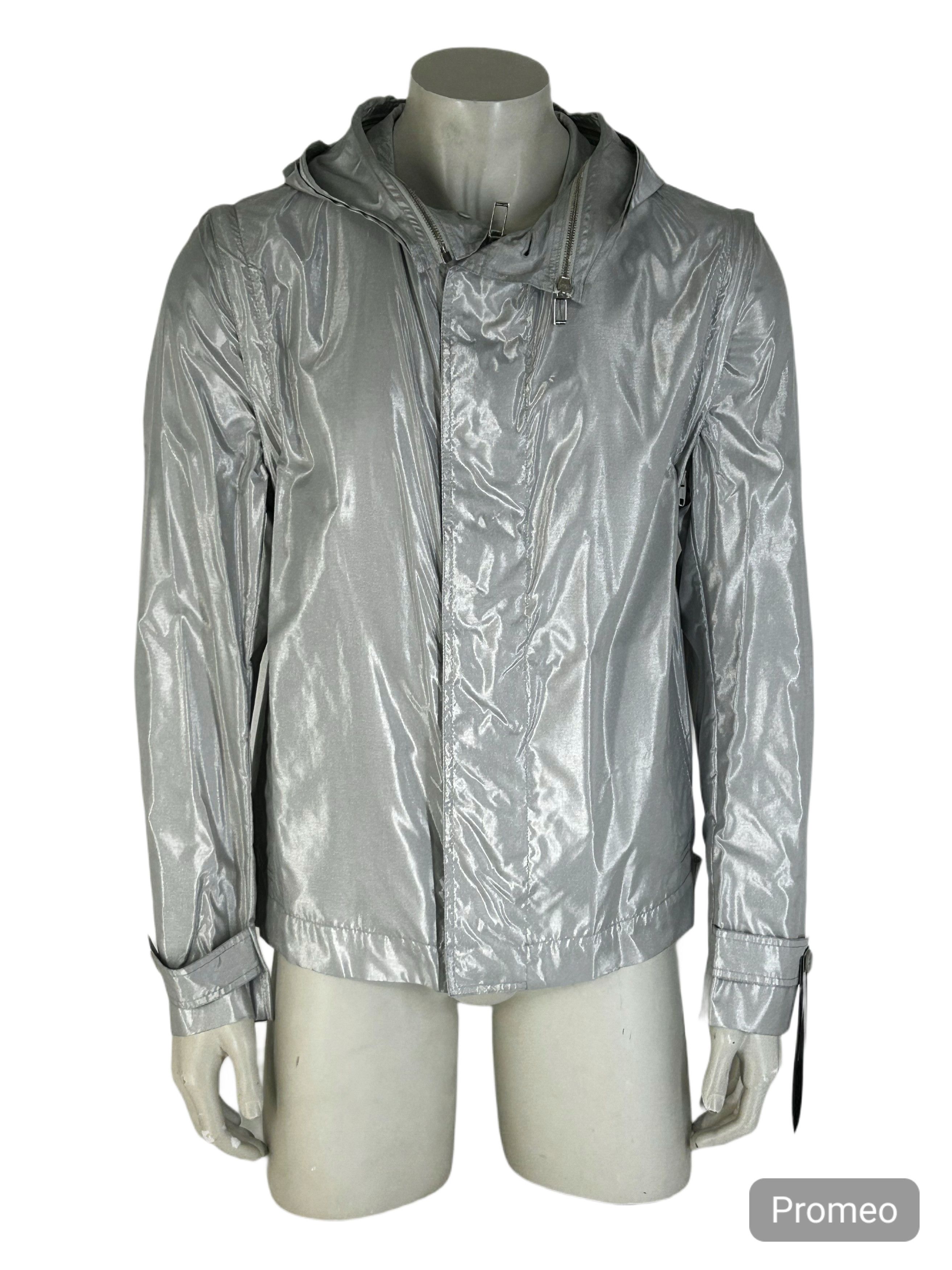 Dior Dior Homme Hooded Zip Through Blouson With Metallic Detail Size US XXL / EU 58 / 5 - 1 Thumbnail