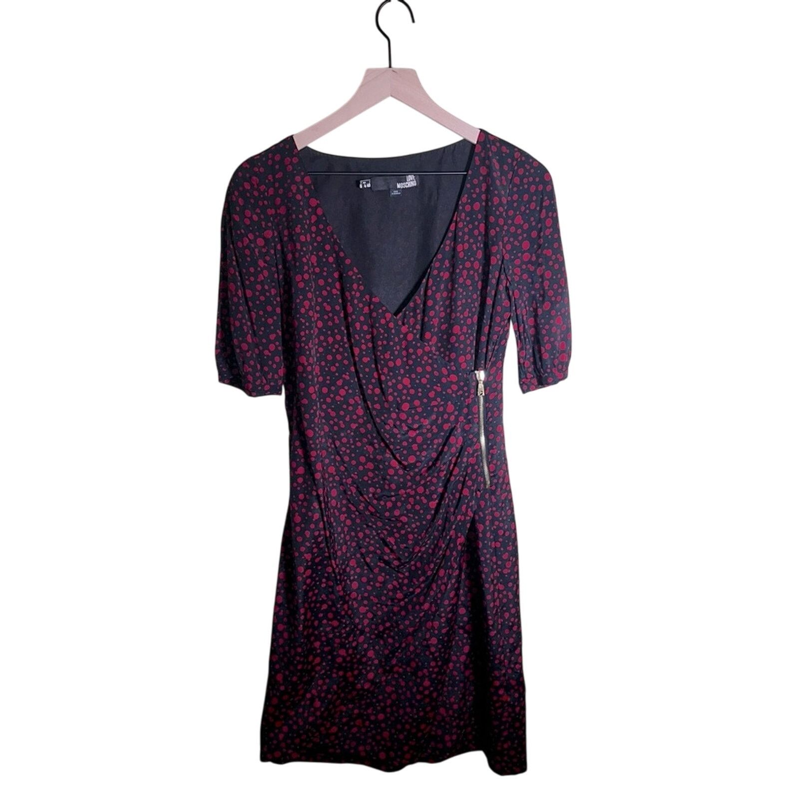 Love Moschino MOSCHINO body con with exposed zipper valentines day dress 4 Size S / US 4 / IT 40 - 1 Thumbnail
