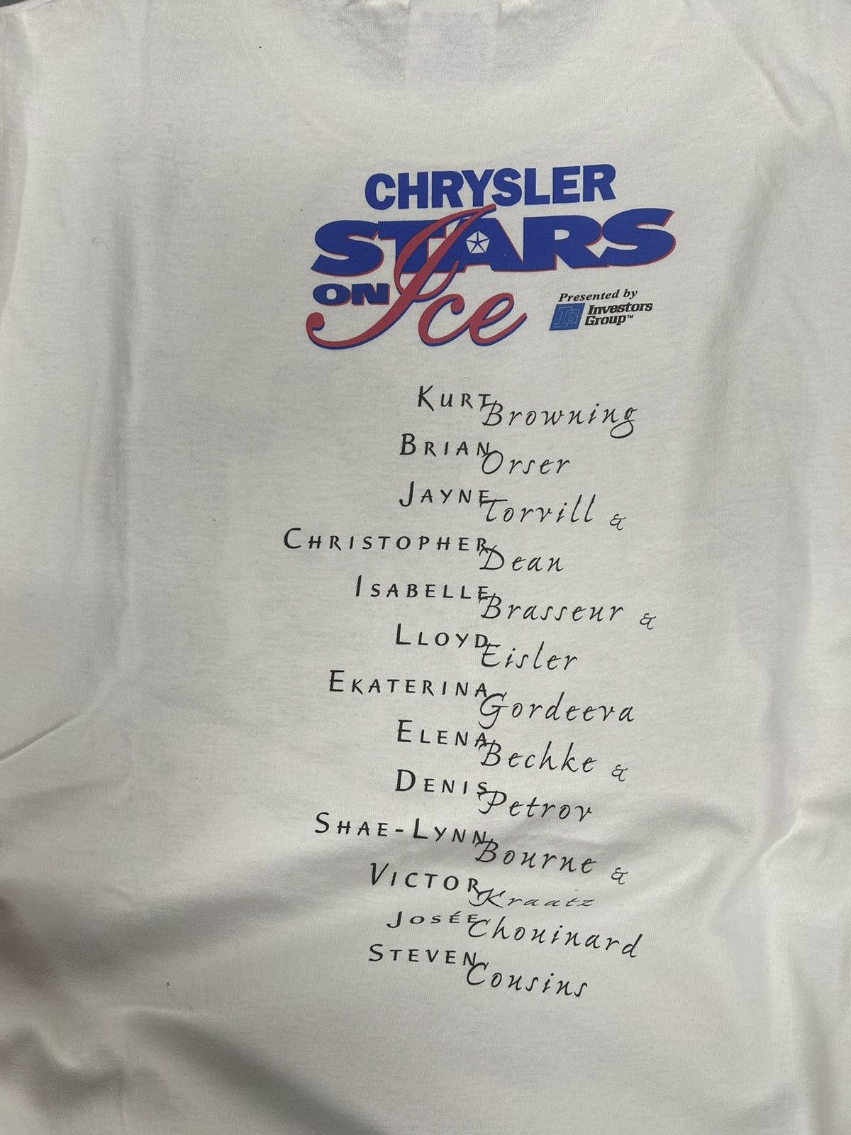 Band Tees Crazy Vintage Essential 1998 Starz On Ice Tour Tee Shirt Size US XL / EU 56 / 4 - 2 Thumbnail