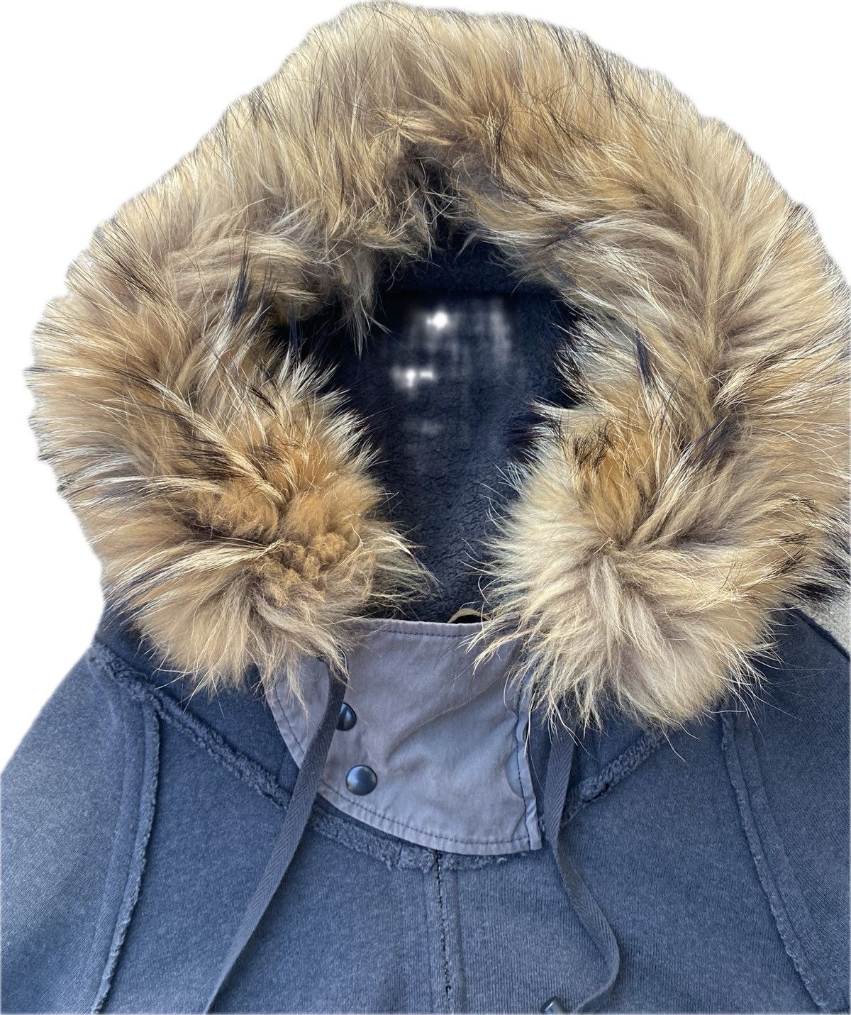 L.G.B. Fur Parka Hoodie