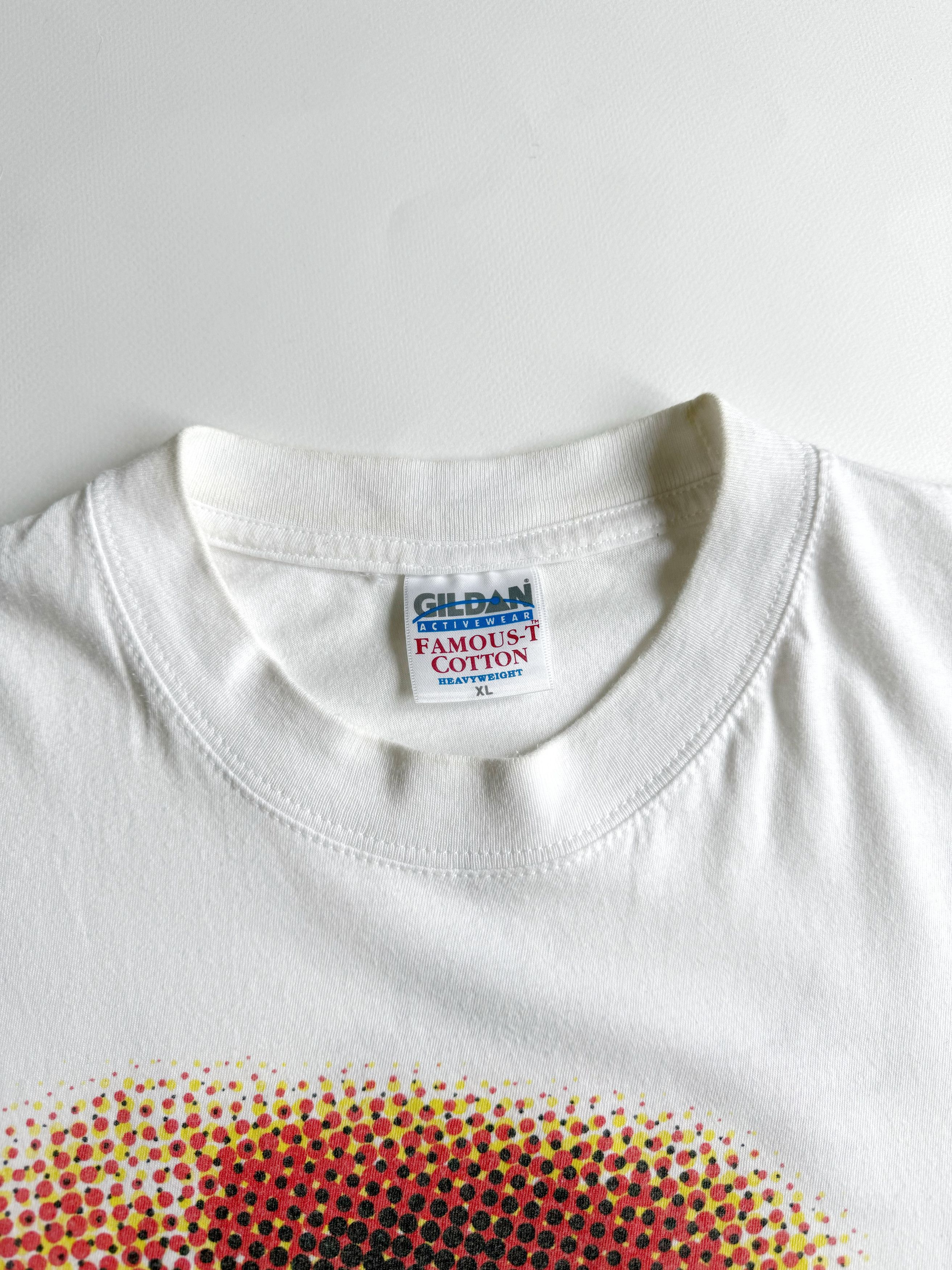 Band Tees 99s Bob Dylan "Never Ending Tour" Crown Back Graphic Tee Y2K Size US XL / EU 56 / 4 - 2 Thumbnail