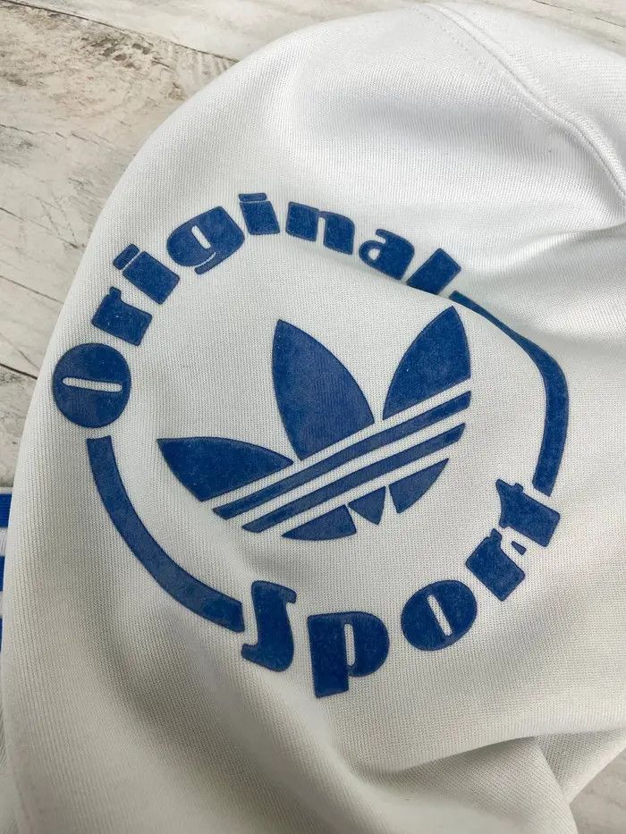 Adidas Vintage Adidas Track Jacket Hooded Balenciaga Style 00s Y2K Size US M / EU 48-50 / 2 - 12 Thumbnail