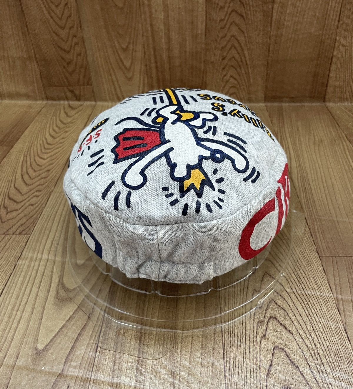 Keith Haring Very Rare Vintage Art Keith Haring Full Print Cap 1980s Size ONE SIZE - 2 Thumbnail