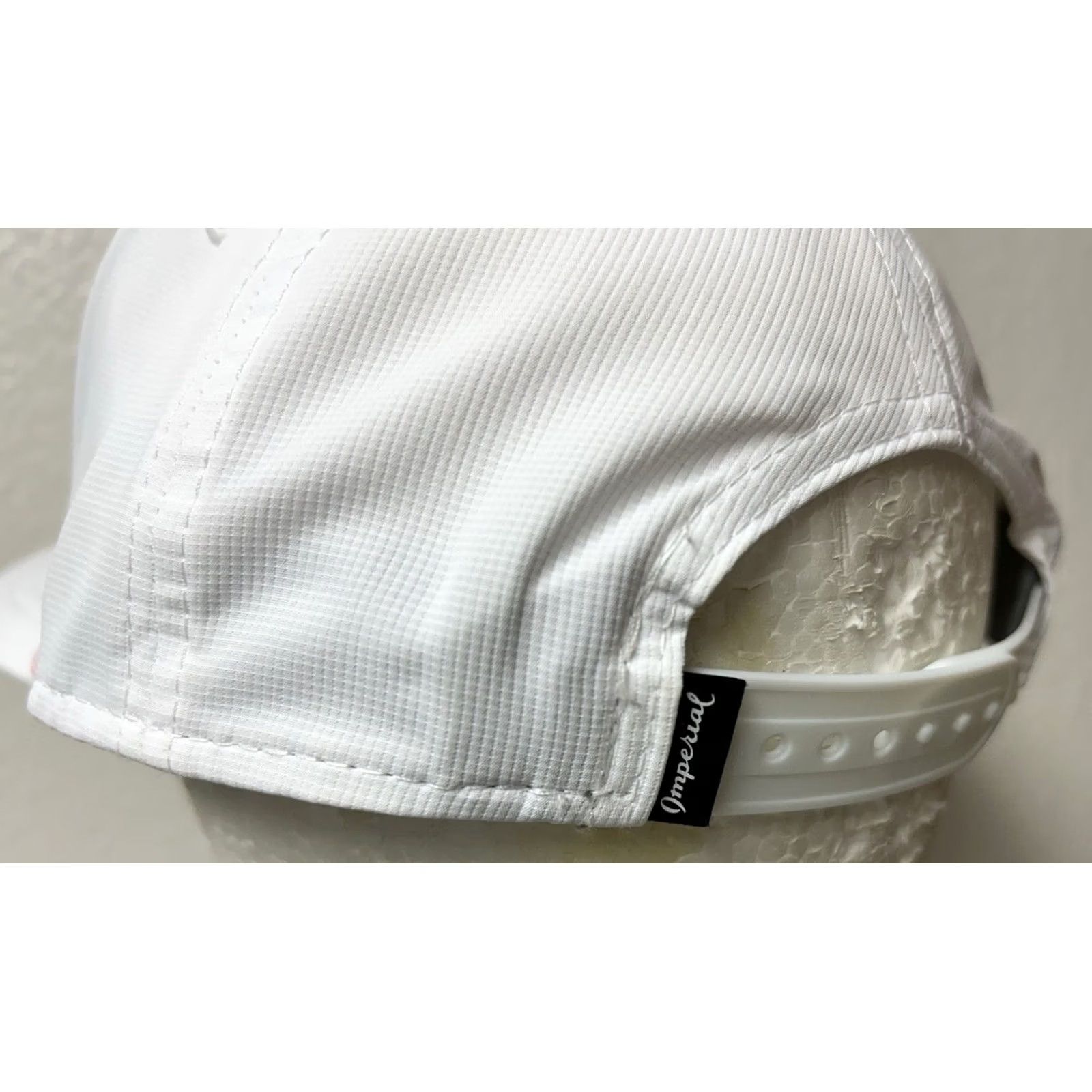 Vintage NWOT AD 40 Palm Trees Rope Snap Back Hat Cap White/Pink Small Fit UPF 50+ Womens Unisex Adults Hat Size ONE SIZE - 6 Thumbnail