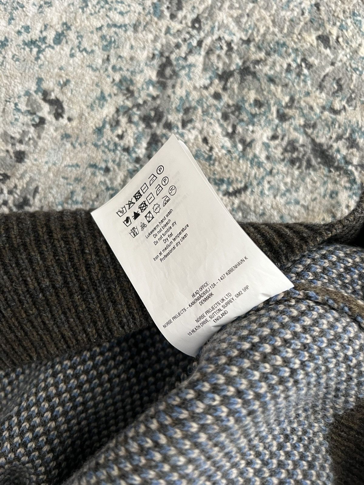 Norse Projects Norse Projects Rune Landscape Sweater Size US S / EU 44-46 / 1 - 4 Thumbnail