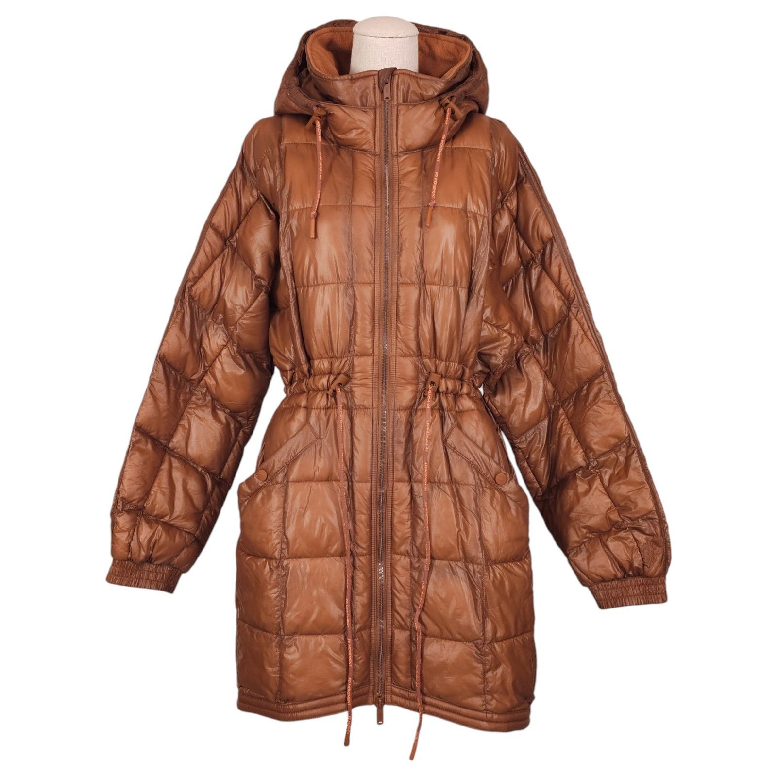 Free People FP Movement Patricia Packable Poncho Puffer Brown Sz Small Size S / US 4 / IT 40 - 1 Thumbnail