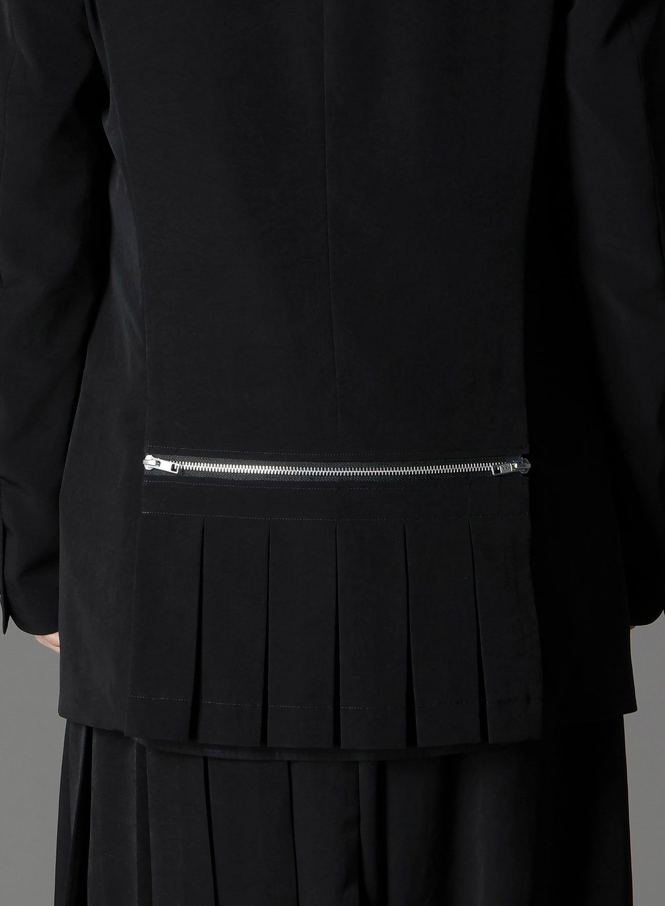 Yohji Yamamoto Yohji Yamamoto Ground Y - CREPE DE CHINE BAG PLEATED JACKET Size US L / EU 52-54 / 3 - 9 Thumbnail