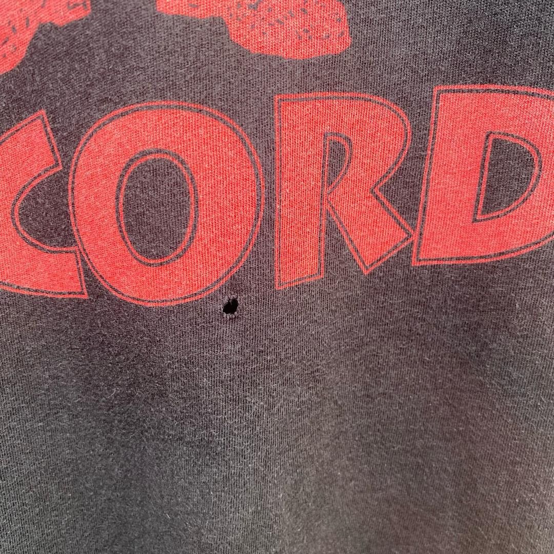 Rap Tees Thrashed Faded Death Row Records Tee Size US L / EU 52-54 / 3 - 3 Thumbnail