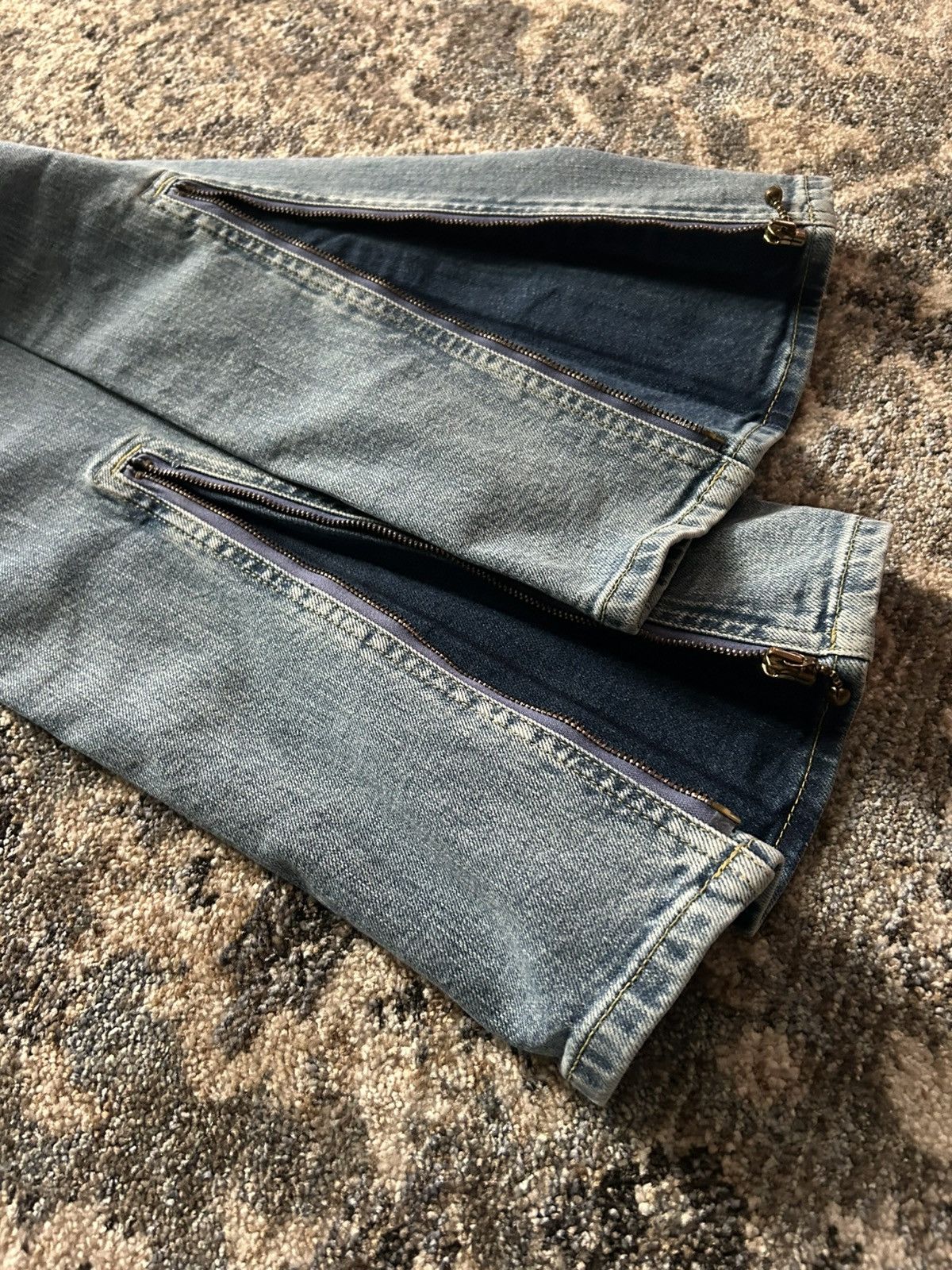 Vlone Vlone OG zipper denim Size US 32 / EU 48 - 2 Thumbnail