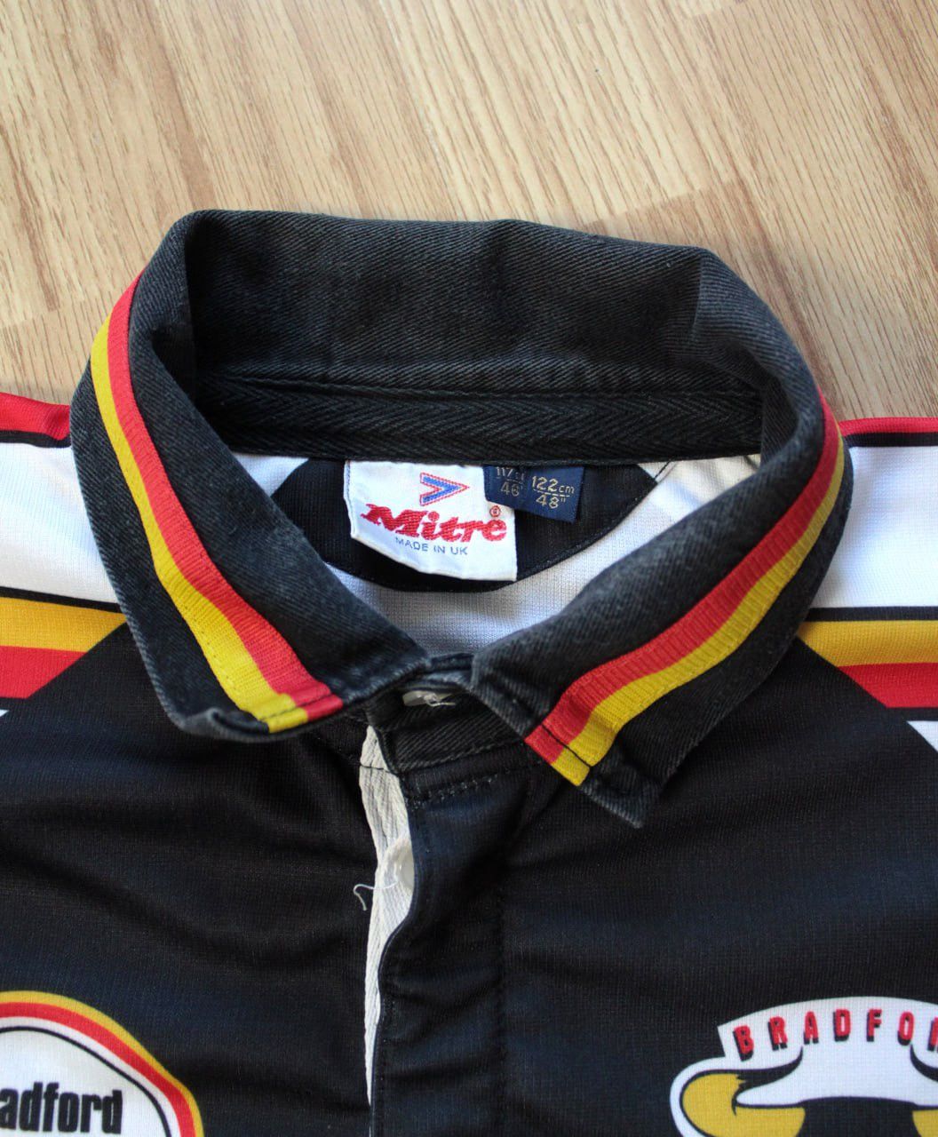 Vintage 🔥 Vintage Bradford Bulls 1996 Rugby League England Jersey Size US XL / EU 56 / 4 - 4 Thumbnail