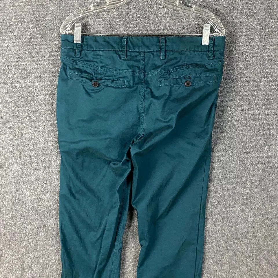 Other Matchstick Pants Men's 32x30 Chino Cotton Blend Blue Adults Size US 32 / EU 48 - 6 Thumbnail