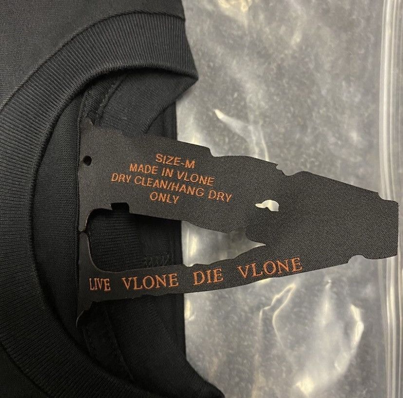 Vlone VLONE Staple Tee Black Red MEDIUM Size US M / EU 48-50 / 2 - 4 Thumbnail