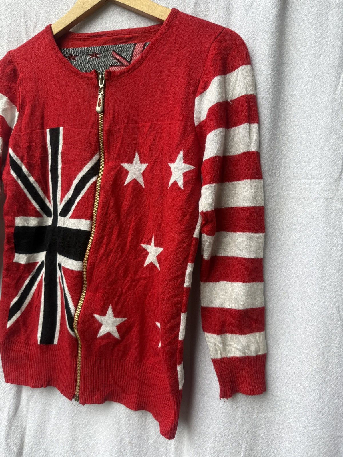 Hysteric Glamour Japanese knit zipper sweatshirt Size US XS / EU 42 / 0 - 4 Thumbnail