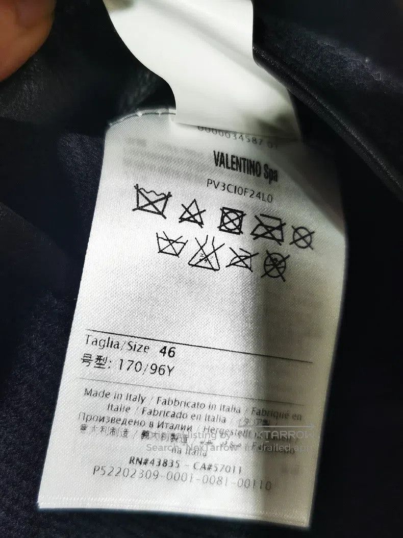 Valentino Valentino Asuka leather jacket baseball uniform jacket Size M / US 6-8 / IT 42-44 - 4 Thumbnail