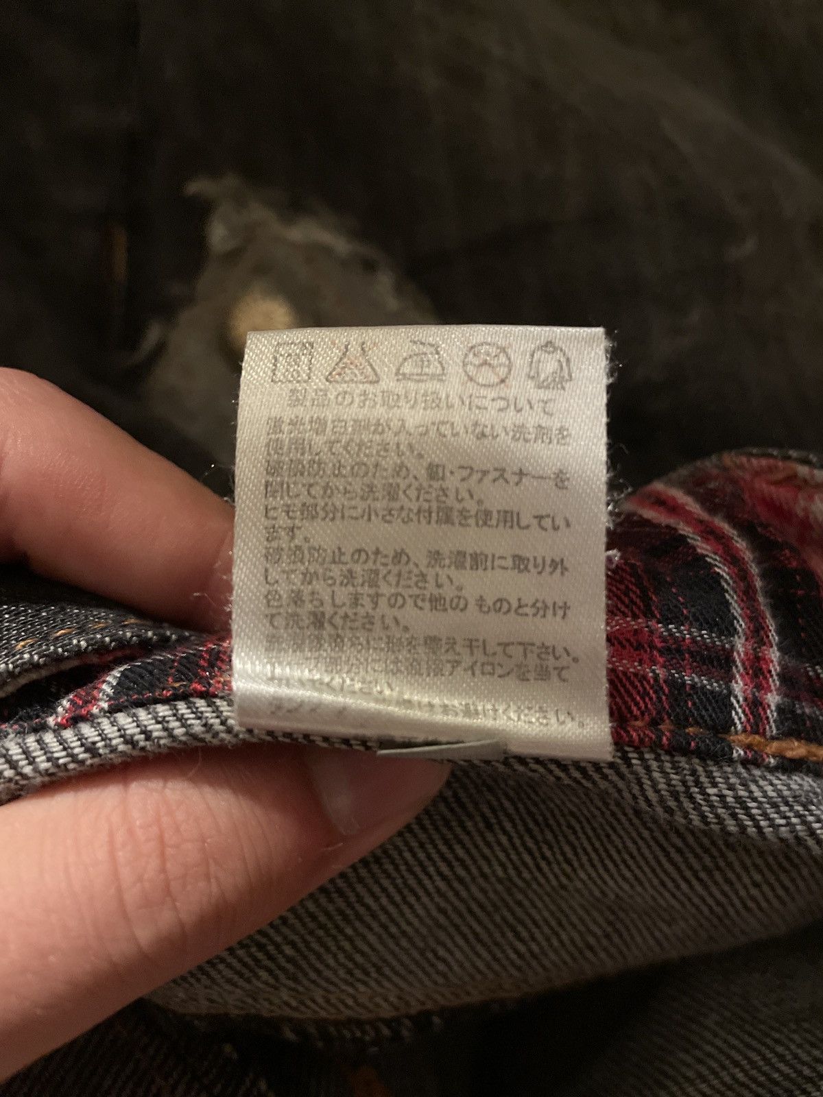 Japanese Brand Explosion by Nylaus Double-Waisted Distressed Jeans Size US 32 / EU 48 - 10 Thumbnail