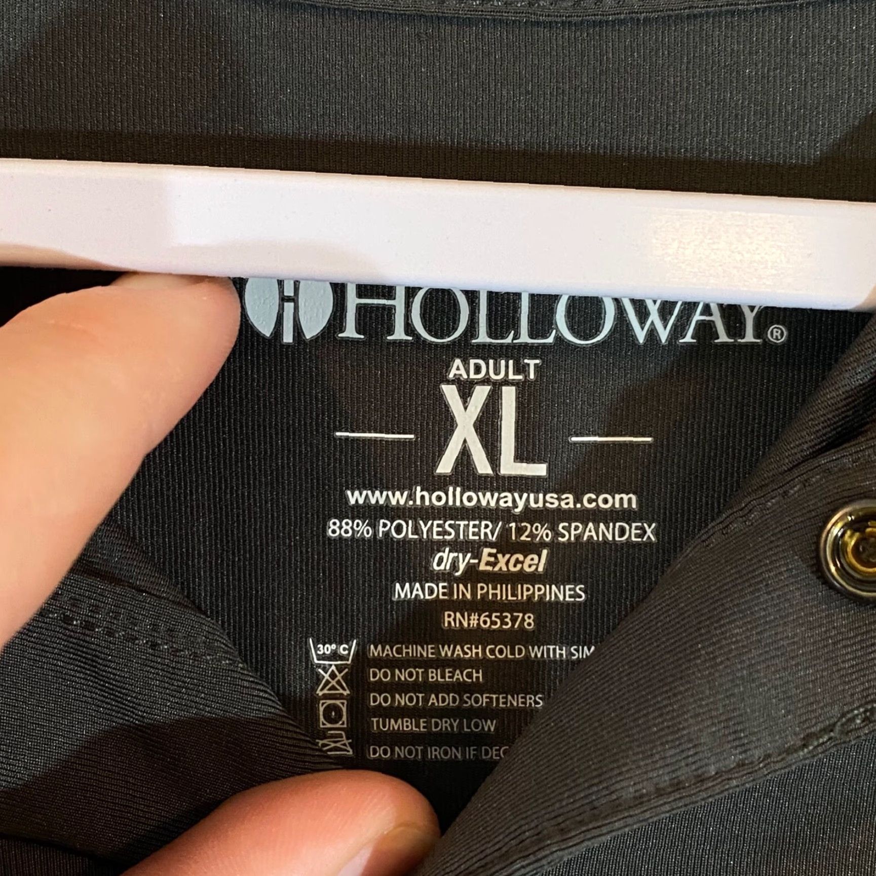 Holloway MIKE TROUT Polo Shirt Mens XL Gray Millersville Thunderbolt Club Golf Tournament Size US XL / EU 56 / 4 - 4 Thumbnail