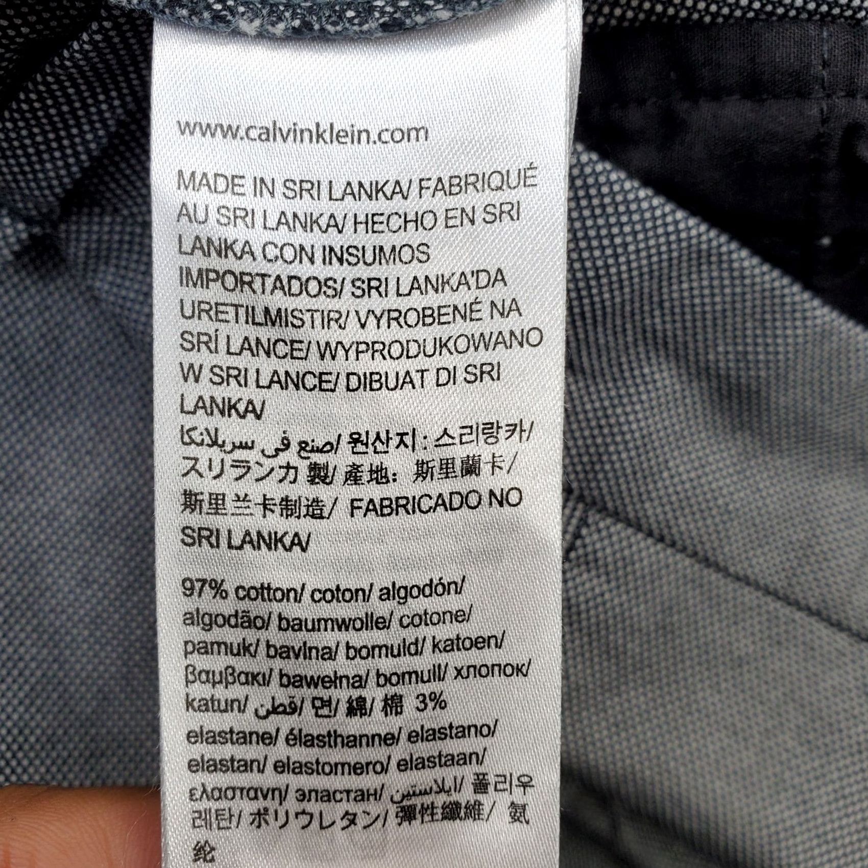 Calvin Klein Calvin Klein Mens Chino Shorts 34 Gray Polka Dot Slash Pocket Shirtless? Size US 34 / EU 50 - 7 Thumbnail