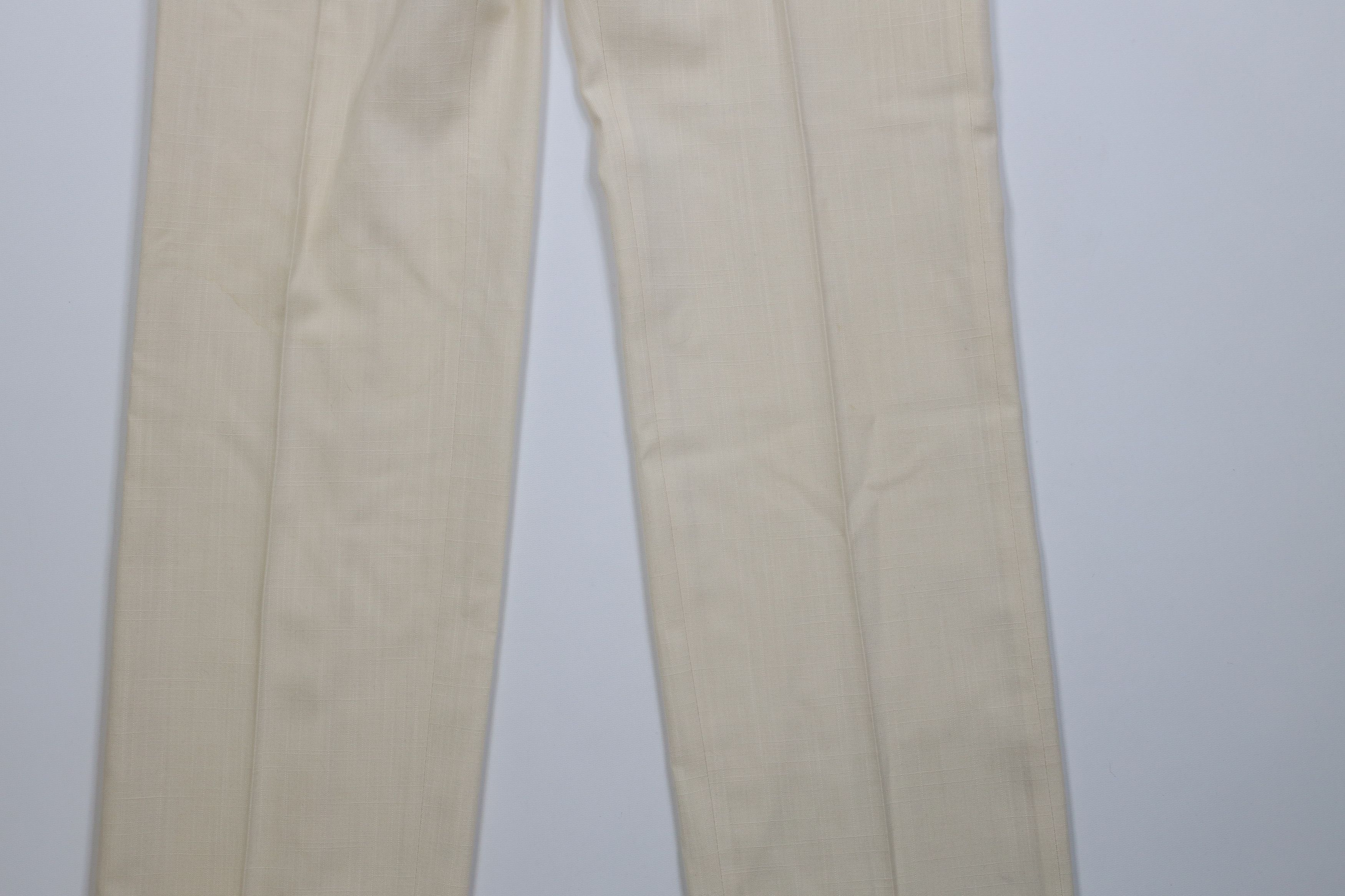 Vintage AS IS Vintage 70s Streetwear Linen Blend Wide Leg Pants Size US 34 / EU 50 - 4 Thumbnail