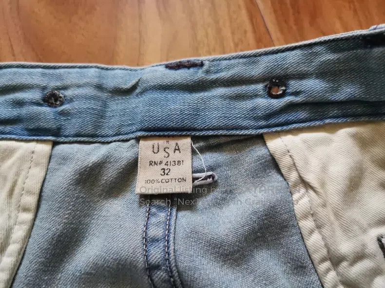 RRL Ralph Lauren RRL Ralph Lauren First generation out of print shorts blue Size US 32 / EU 48 - 8 Thumbnail