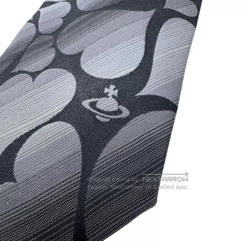Vivienne Westwood Vivienne Westwood Grey and Black Plaid Silk Tie Size ONE SIZE - 6 Thumbnail