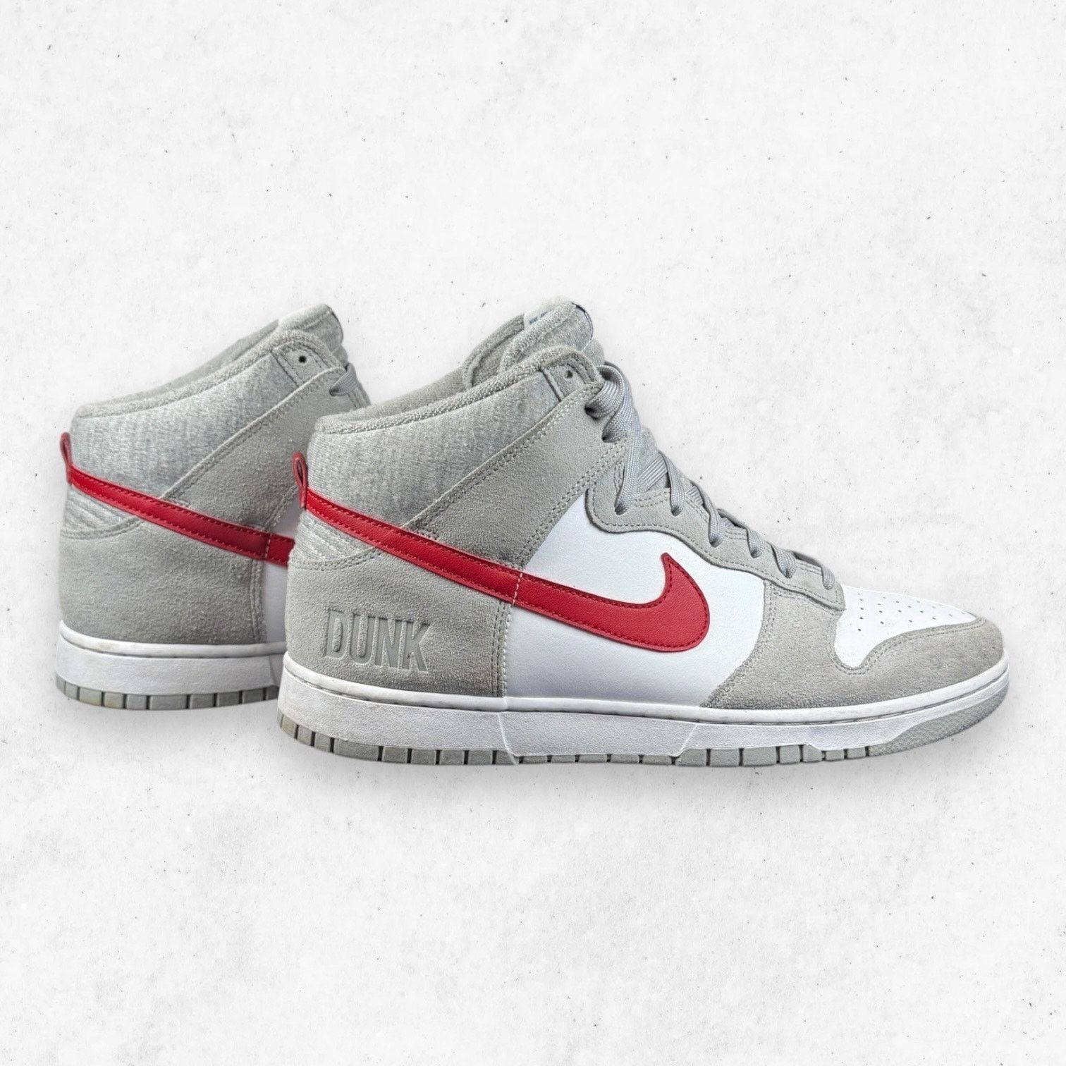 Nike Nike Dunk High Retro SE Athletic Club Red Grey Sz 13 Size US 13 / EU 46 - 4 Thumbnail