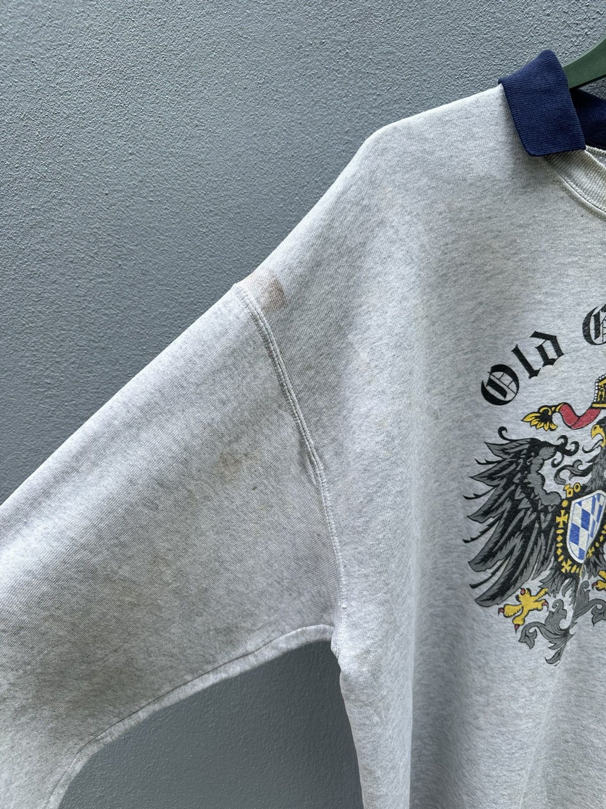 Vintage Vintage Miltary Old Germany RARE Sweatshirt A158 Size US L / EU 52-54 / 3 - 3 Thumbnail