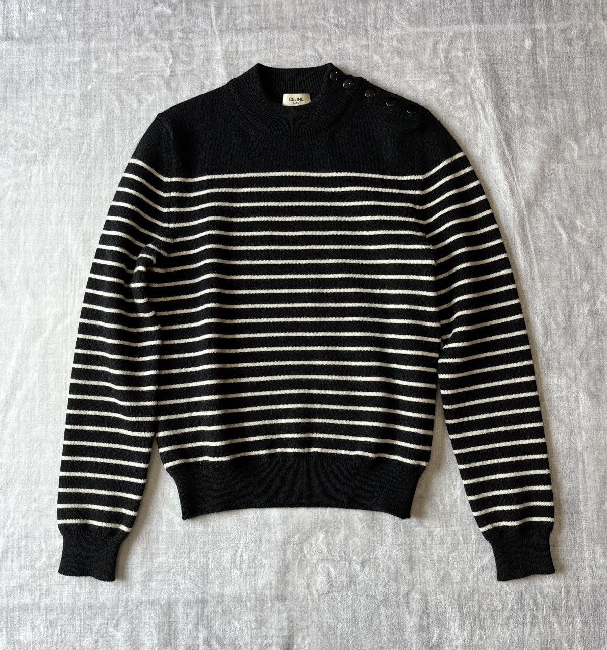 Celine × Hedi Slimane Rare Celine by Hedi Slimane double zip