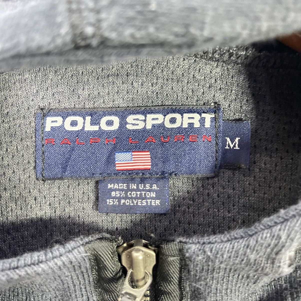 Polo Ralph Lauren Vintage Polo Sport Half Zip Hoodie USA Size US M / EU 48-50 / 2 - 9 Thumbnail