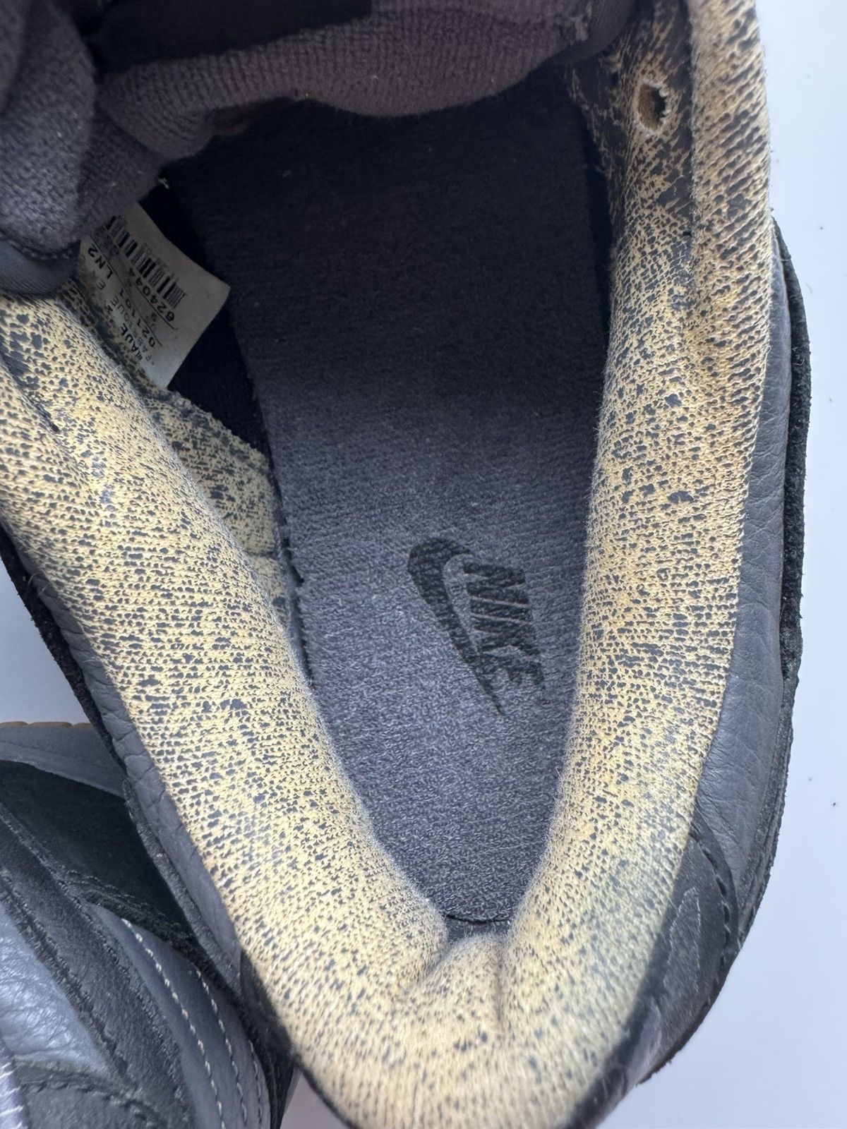 Nike 2003 Nike Dunk Low Pro Black Graphite Gum Size US 9 / EU 42 - 16 Thumbnail