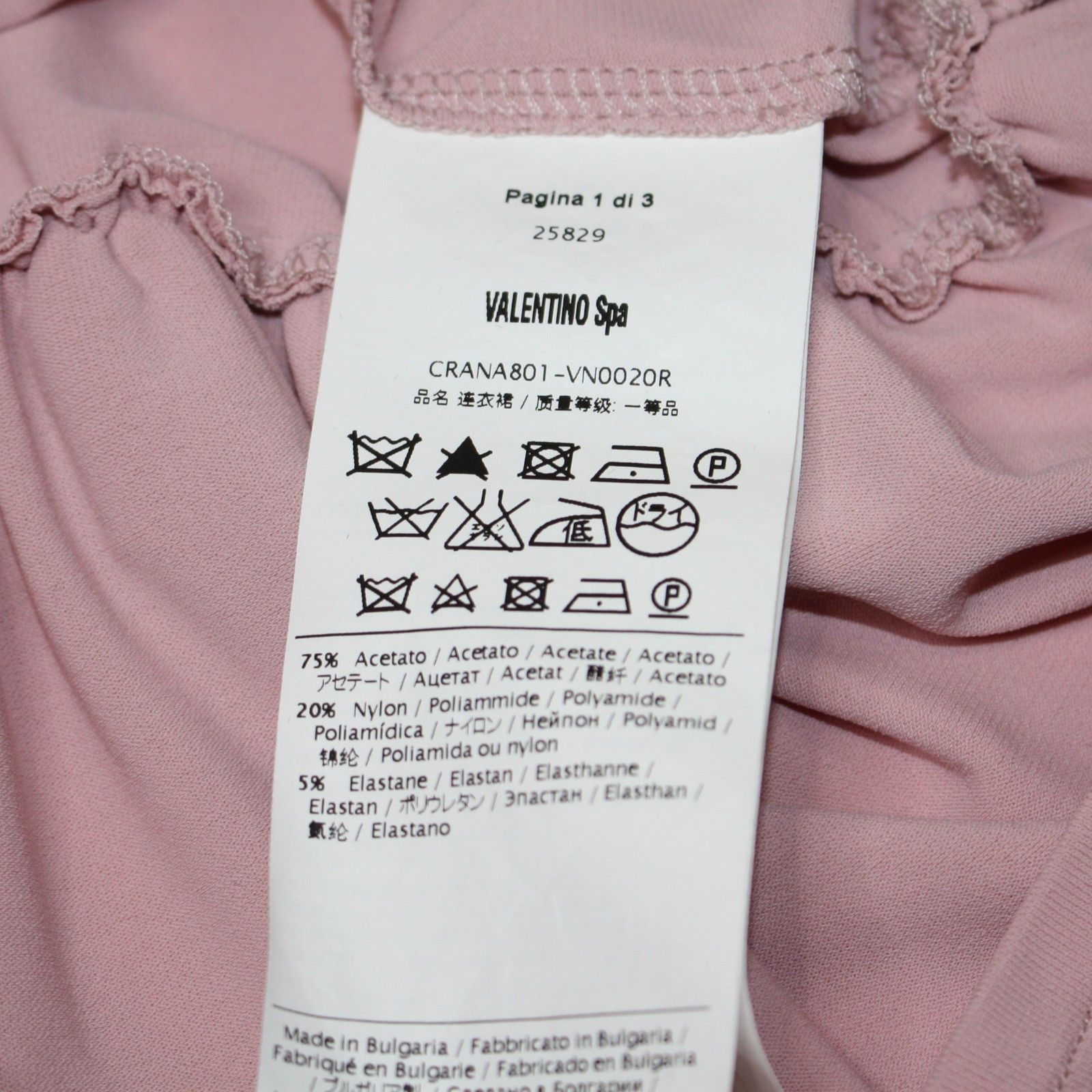 RED Valentino Ruffled Hem Dress with Bows in Blush Pink and size Large Size L / US 10 / IT 46 - 10 Thumbnail