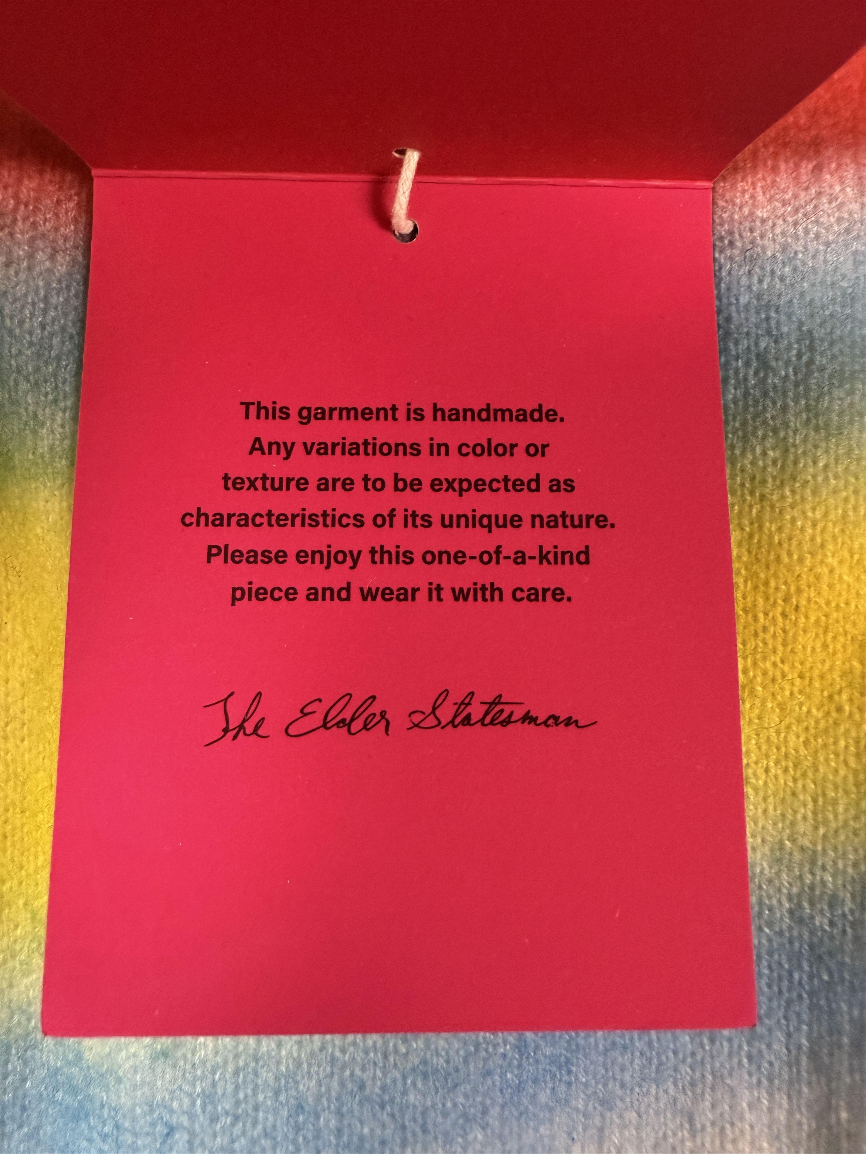 The Elder Statesman $2295 The Elder Statesman Graffiti Crewneck Sweater Size US L / EU 52-54 / 3 - 11 Thumbnail