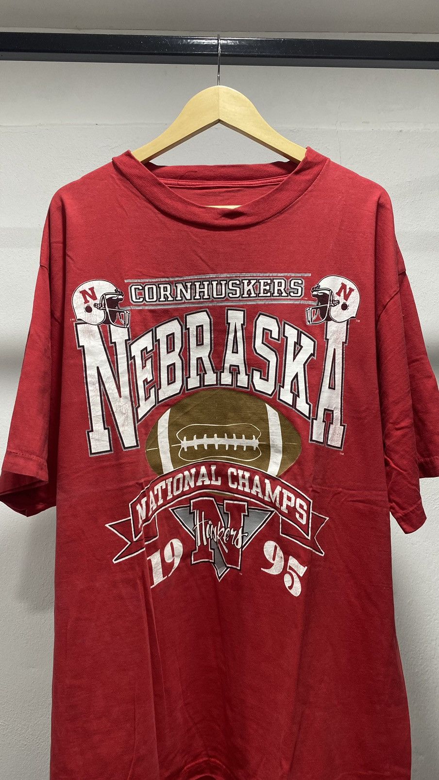 NFL × Vintage 💥Vintage 1995 Nebraska Champs Size US XL / EU 56 / 4 - 2 Thumbnail