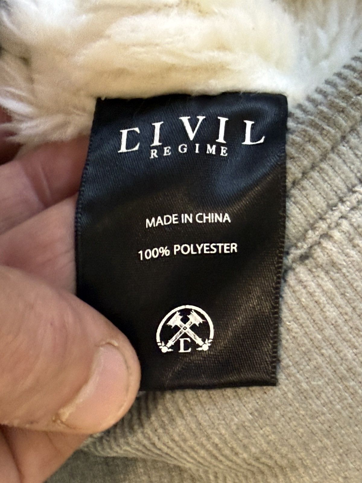 Civil Regime Civil Regime Pigment Corduroy Sherpa Jacket Size Large Size US L / EU 52-54 / 3 - 5 Thumbnail