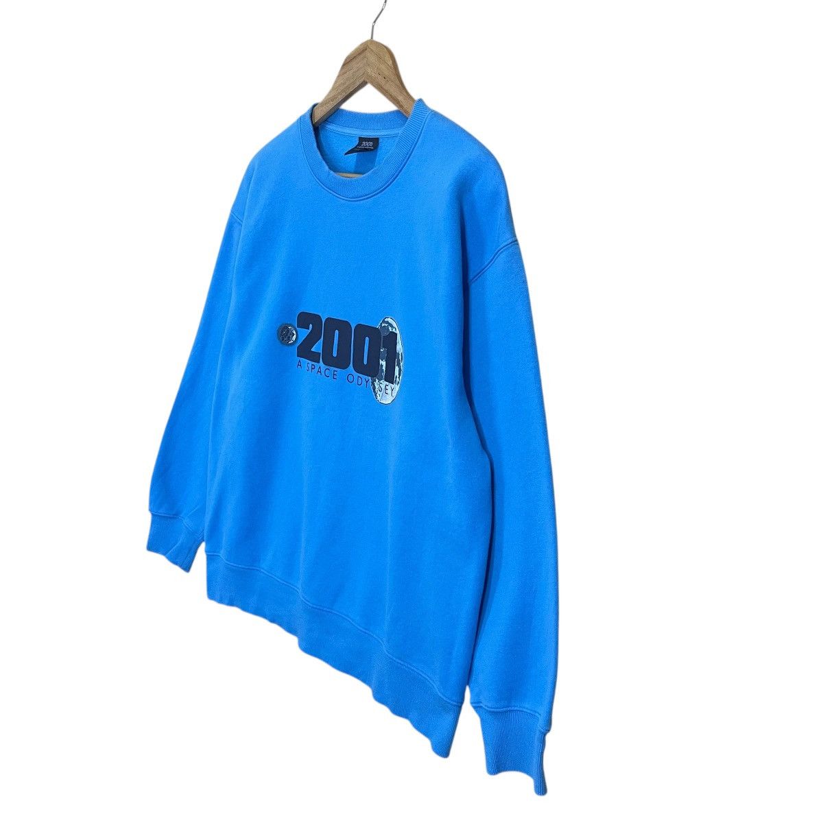 Japanese Brand Film 2001 A Space Odyssey Big Logo Crewneck Sweatshirt Size US L / EU 52-54 / 3 - 3 Thumbnail