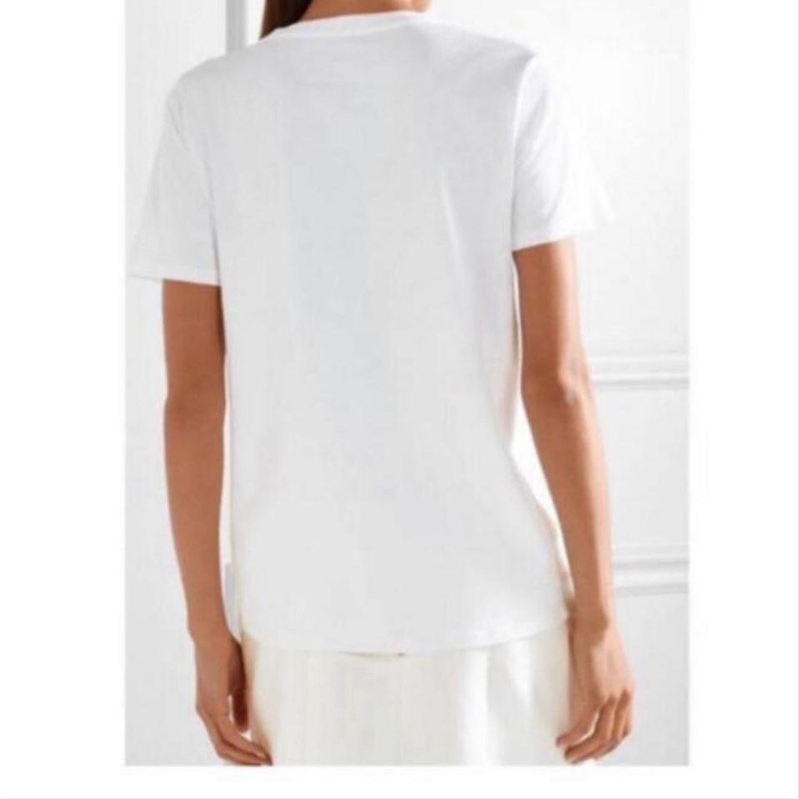 Balmain BALMAIN metallic logo button embellished tee shirt top Size XL / US 12-14 / IT 48-50 - 4 Thumbnail