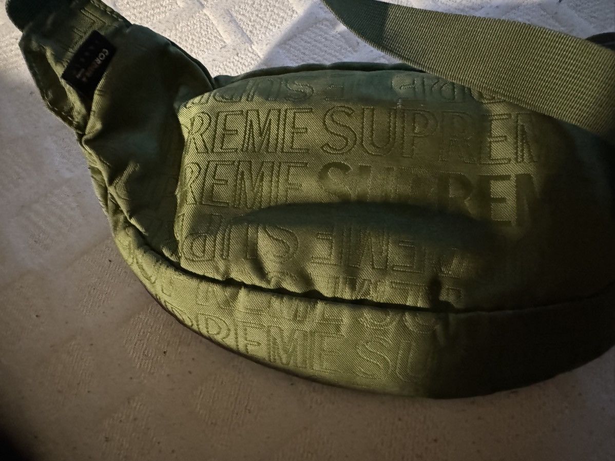 image of Supreme Ss18 Fanny Pack in Green, Men's
