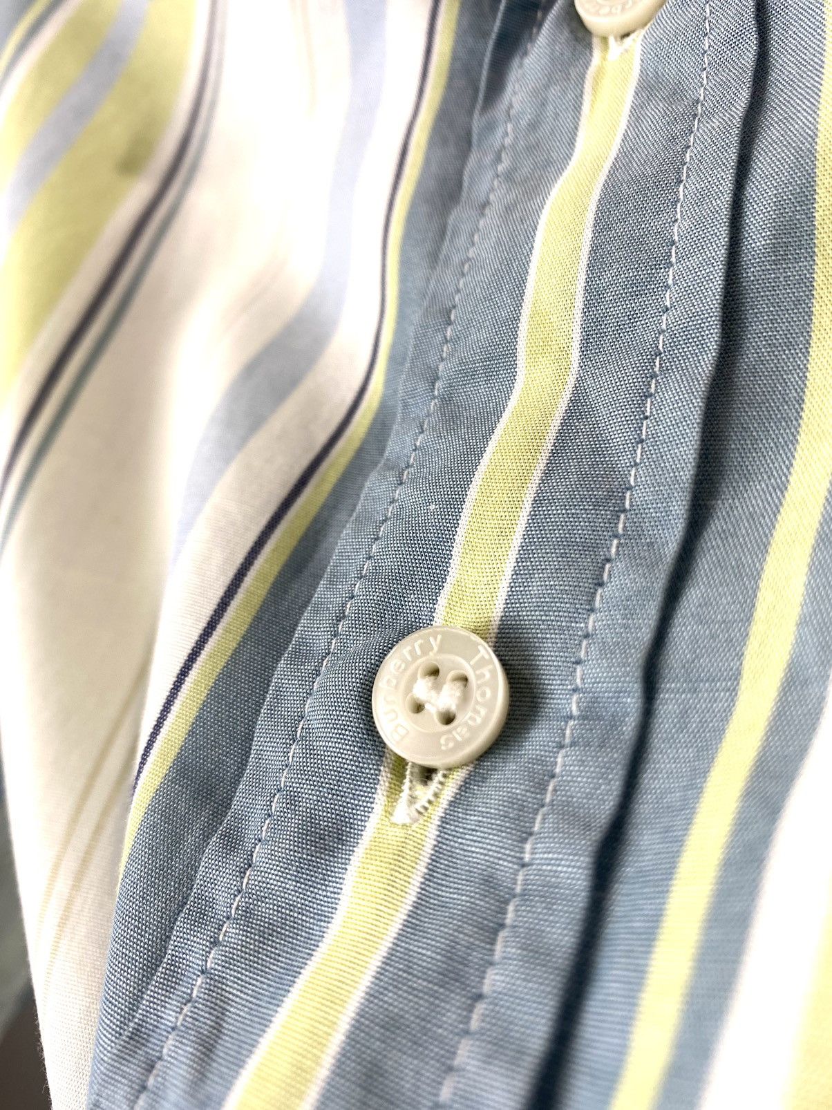 Burberry Vintage 1990’s Thomas Burberry Shirt Tee YSL Prada Size US XL / EU 56 / 4 - 6 Thumbnail