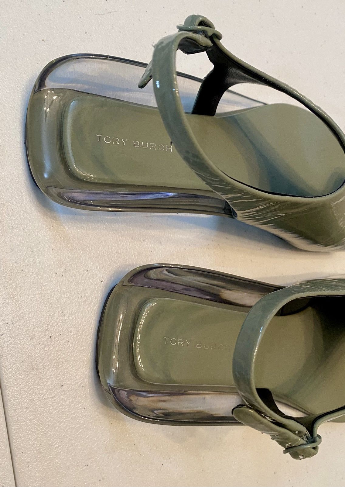 Tory Burch Tory Burch Patos Slingback Architectural Thong Sandal 6 NEW Size US 6 / IT 36 - 15 Thumbnail