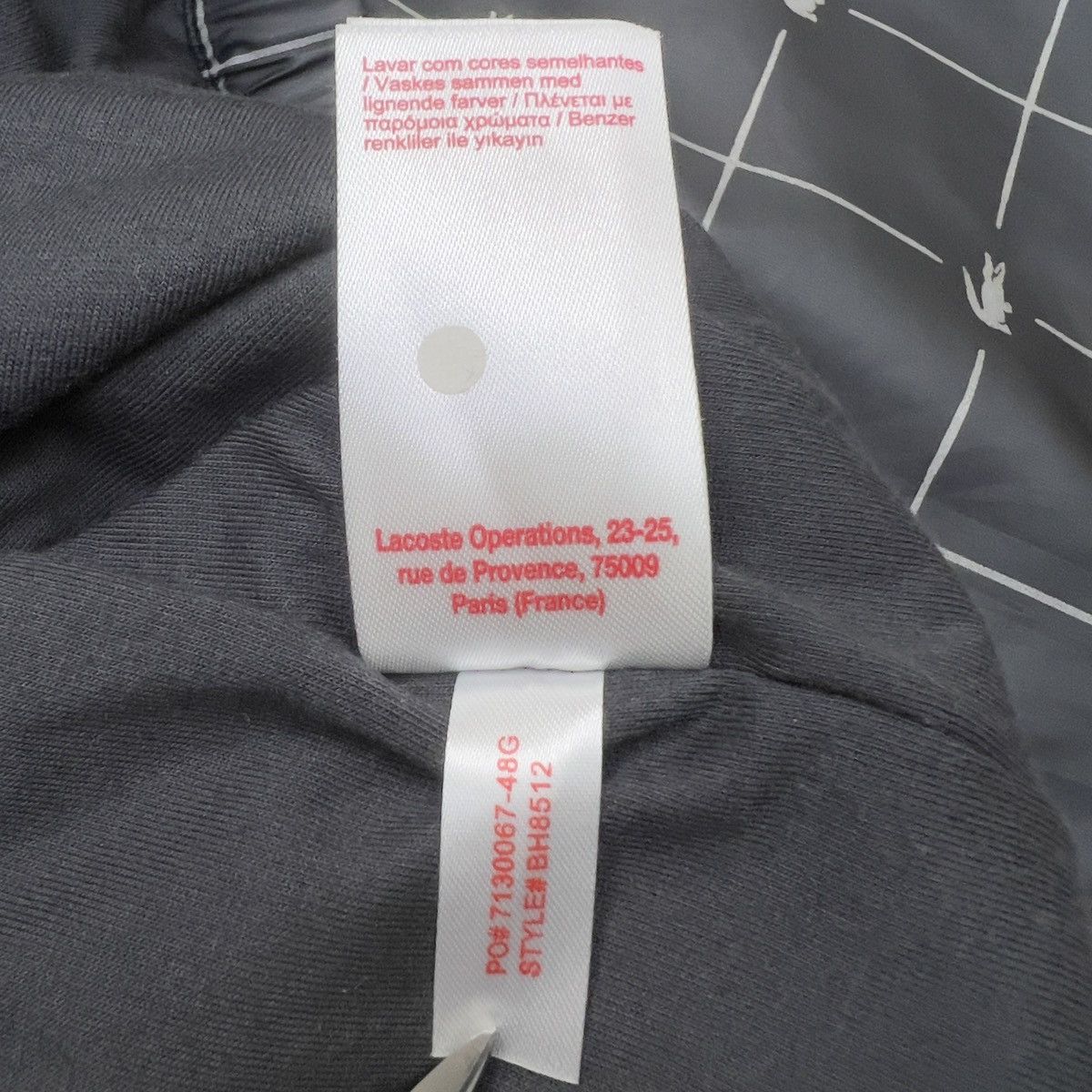 Lacoste × Supreme Supreme x Lacoste Reflective Grid Nylon Jacket Size US M / EU 48-50 / 2 - 12 Thumbnail