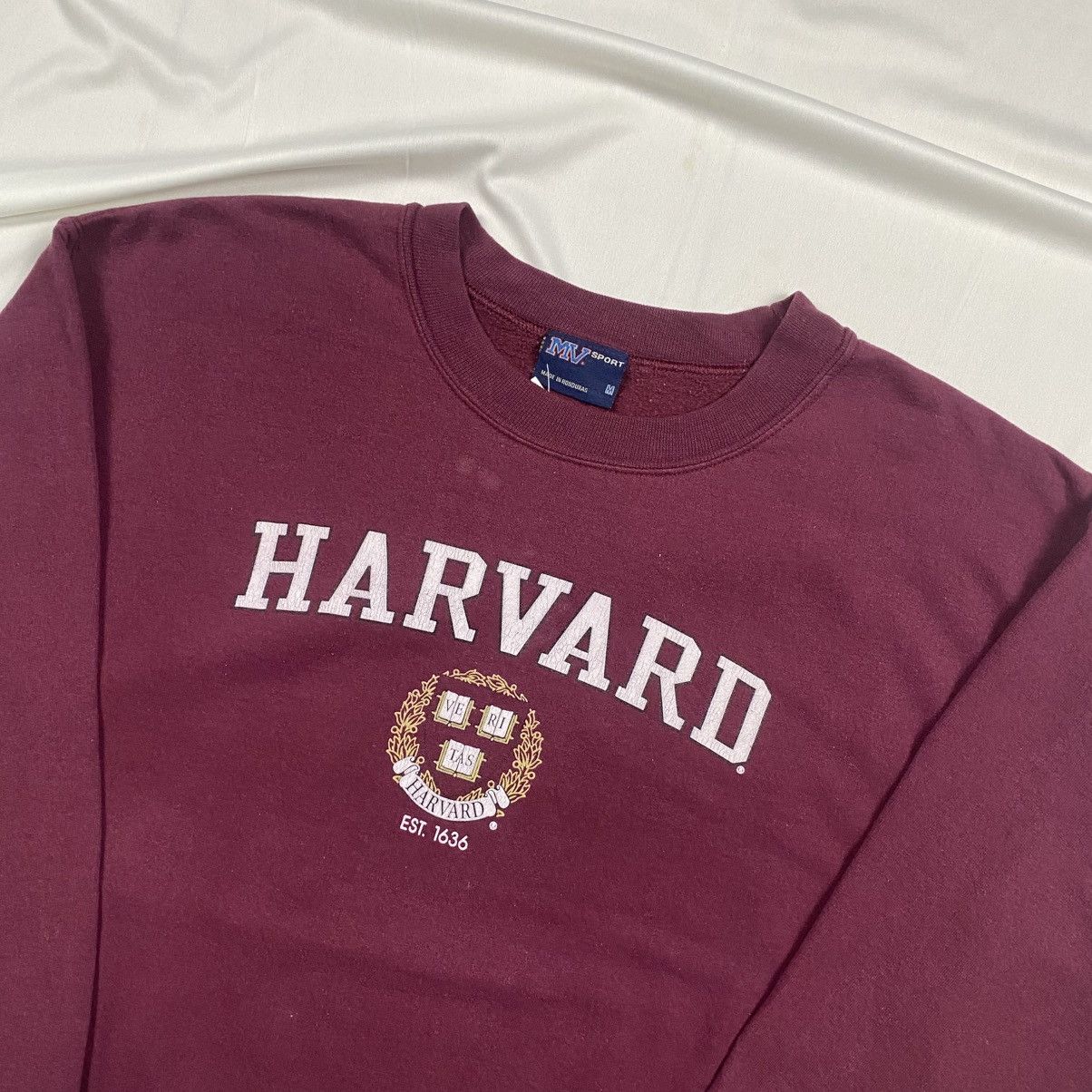 Other Vintage y2k MV Sport Harvard University Crewneck Size US M / EU 48-50 / 2 - 2 Thumbnail