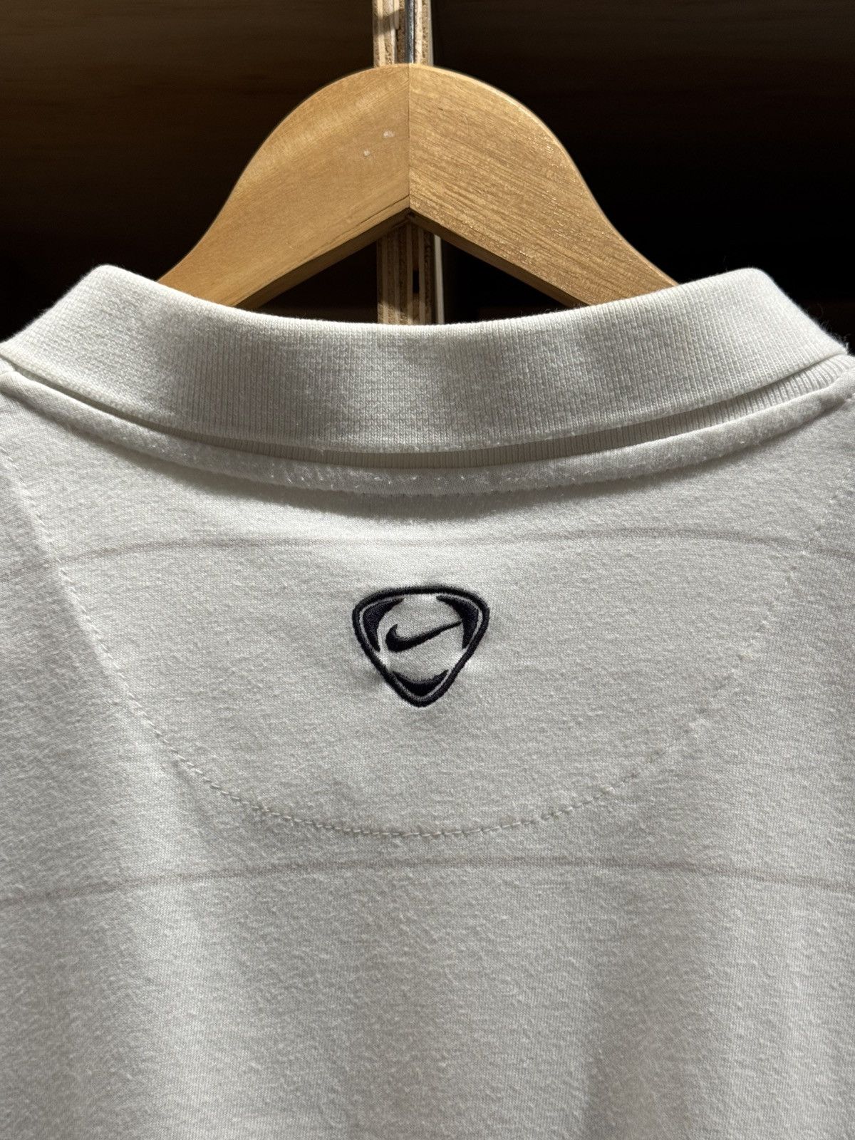 Nike PSG 2008-09 Nike Total 90 Polo Shirt Size US L / EU 52-54 / 3 - 5 Thumbnail