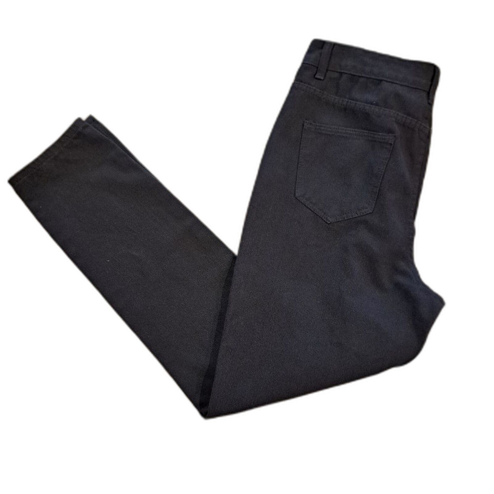 Nasty Gal Nasty Gal NWOT black denim knees distressed jeans size 10 Size 32" / US 10 / IT 46 - 6 Thumbnail