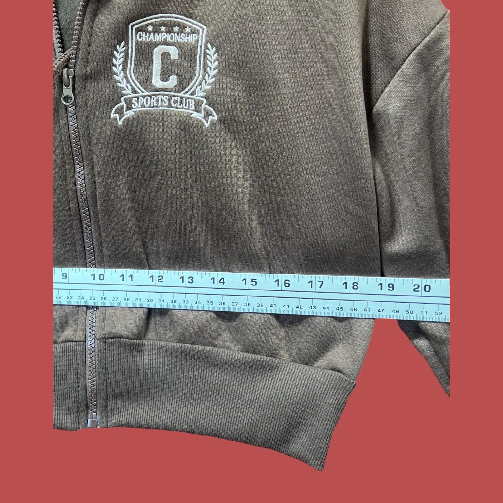 rue21 Rue 21 - Women's Long Sleeve Hooded Sweatshirt - Brown - Med Size M / US 6-8 / IT 42-44 - 3 Thumbnail