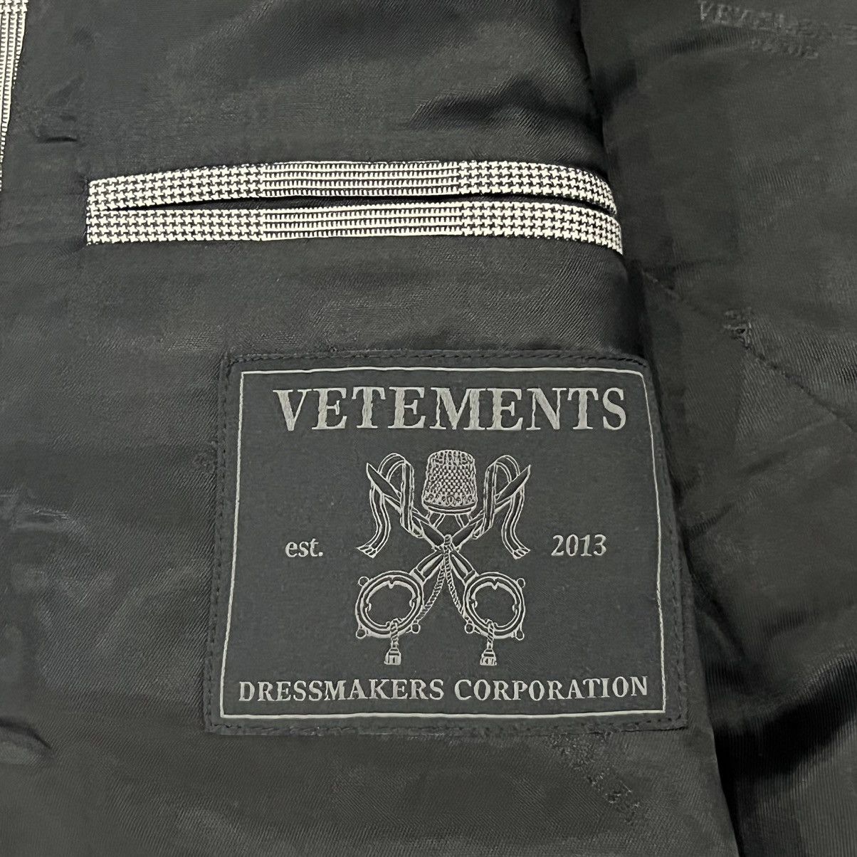 Vetements Vetements SS20 Runway Cut-Out Sleeve Blazer Size 44S - 13 Thumbnail