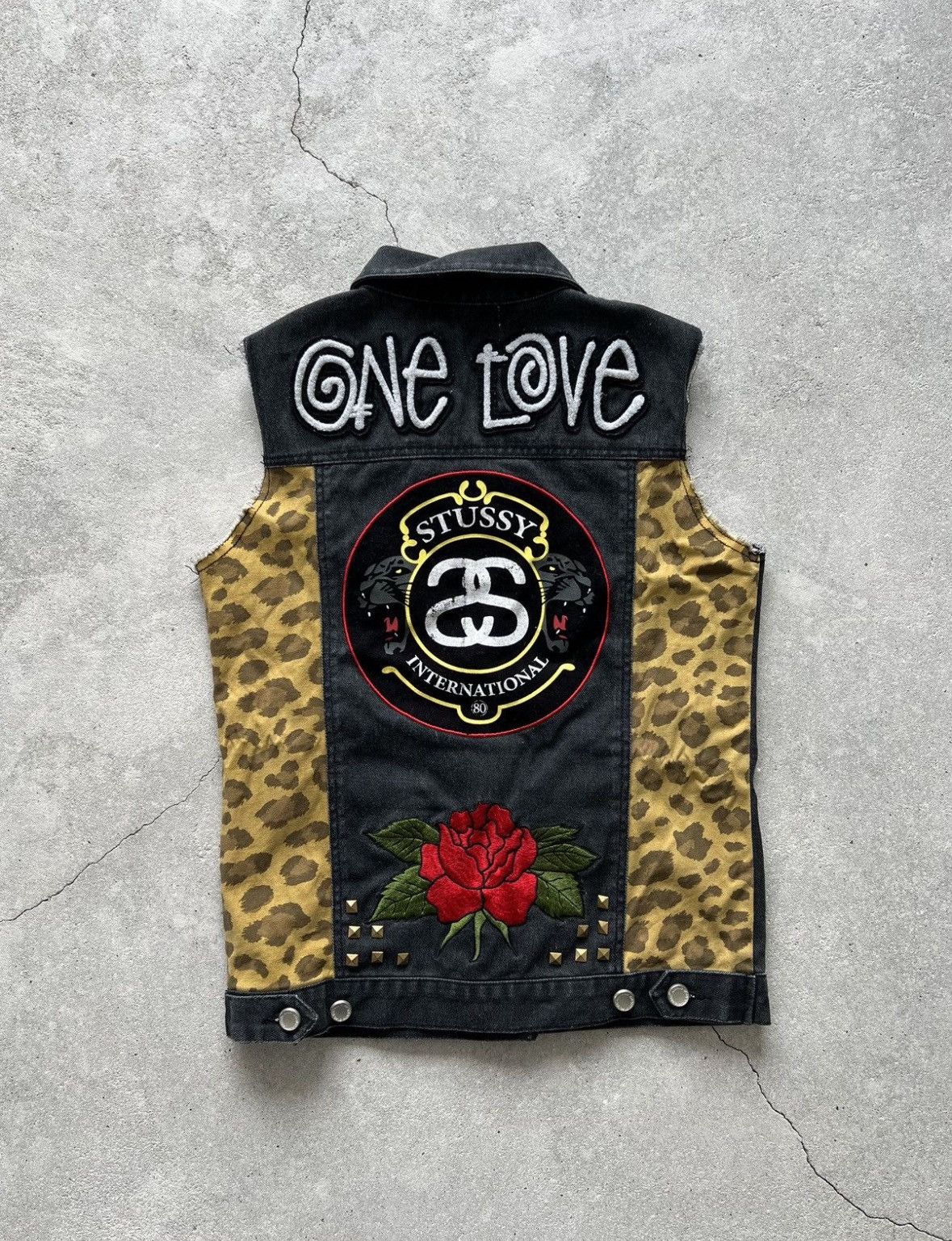 Stussy Vintage Stussy Patch Vest Size S / US 4 / IT 40 - 1 Thumbnail