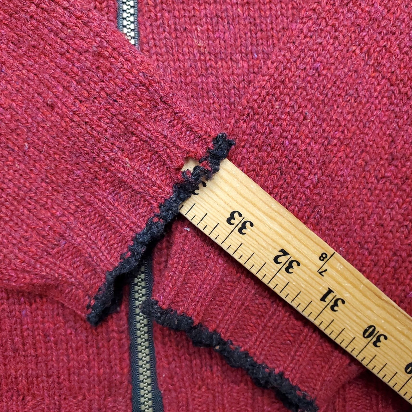 Vintage VINTAGE Alps Sweater Womens Small Red Knit 85% Wool Blend Casual Made in USA Size S / US 4 / IT 40 - 5 Thumbnail