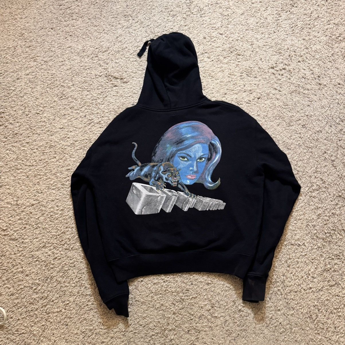 Off-White Off-White Black Pullover Leopard Girl Graphic Hoodie Size US L / EU 52-54 / 3 - 10 Thumbnail