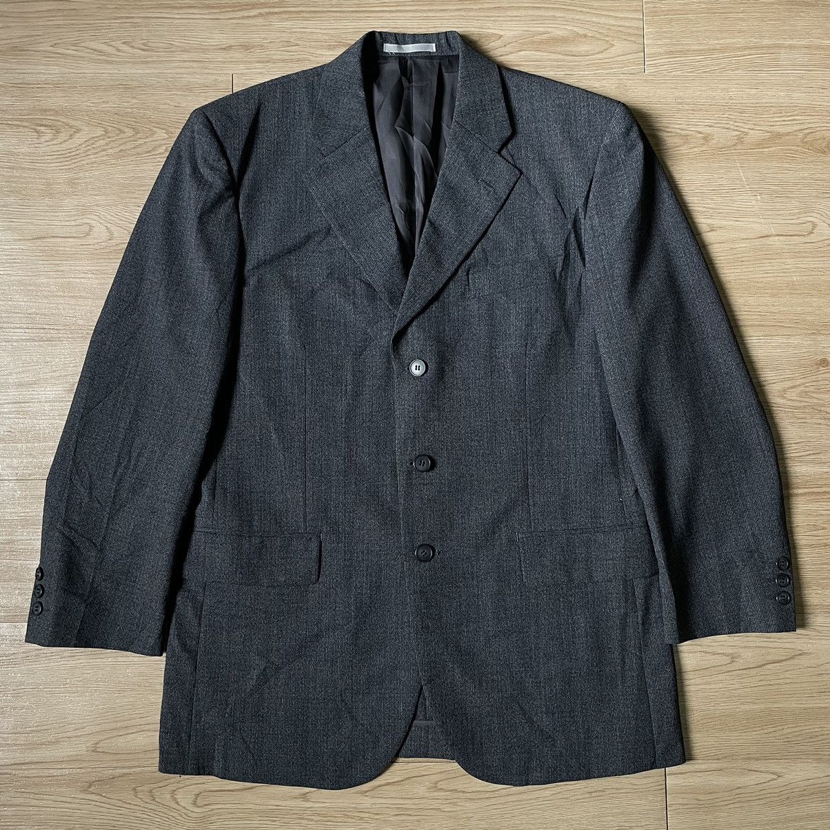 Gianni Valentino 🇮🇹 Gianni Valentino Italy Blazer Dark Gray Size US M / EU 48-50 / 2 - 4 Thumbnail