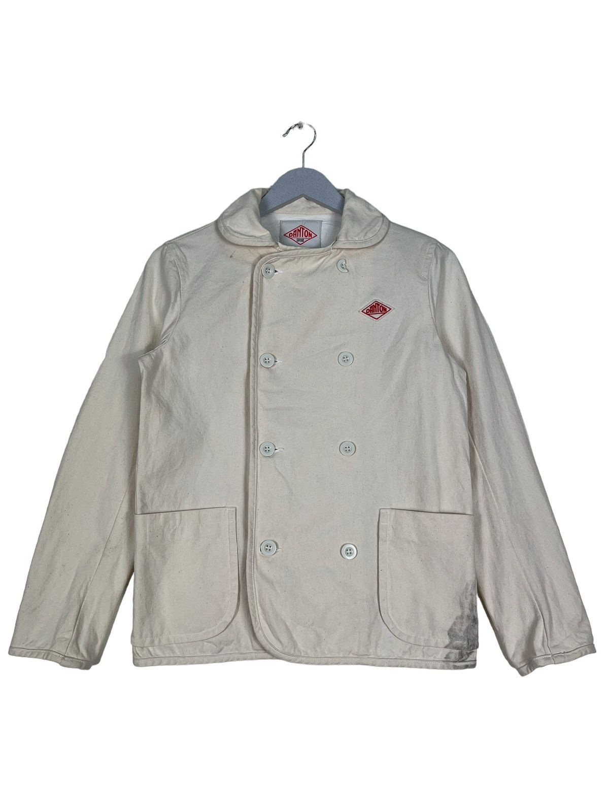 Danton 🔥 DANTON INDIGO FRENCH NAVY STYLE JACKET MADE IN JAPAN Size US S / EU 44-46 / 1 - 2 Thumbnail