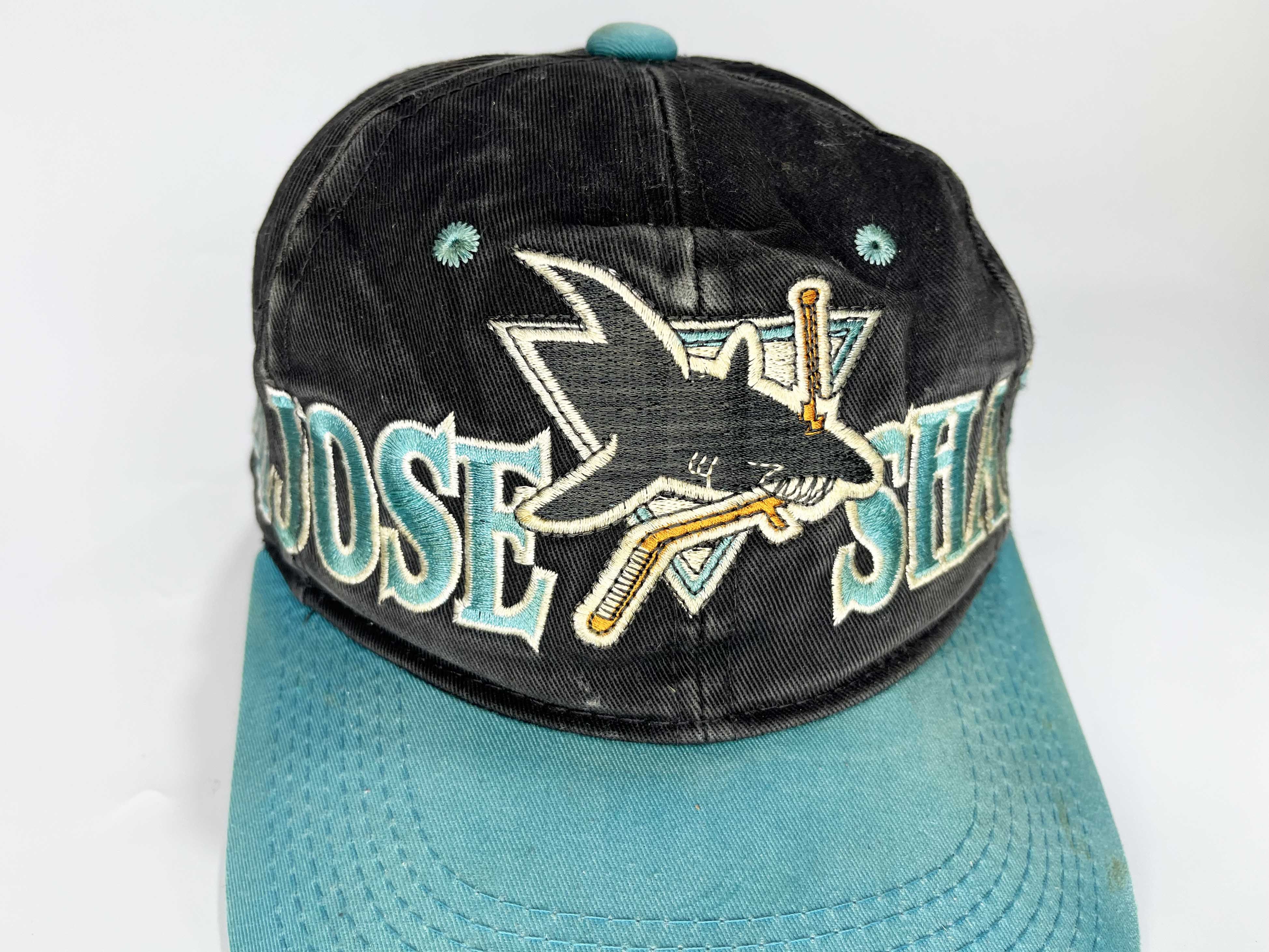 NHL Vintage NHL San Jose Sharks Hockey Snapback Cap Hat Size ONE SIZE - 2 Thumbnail